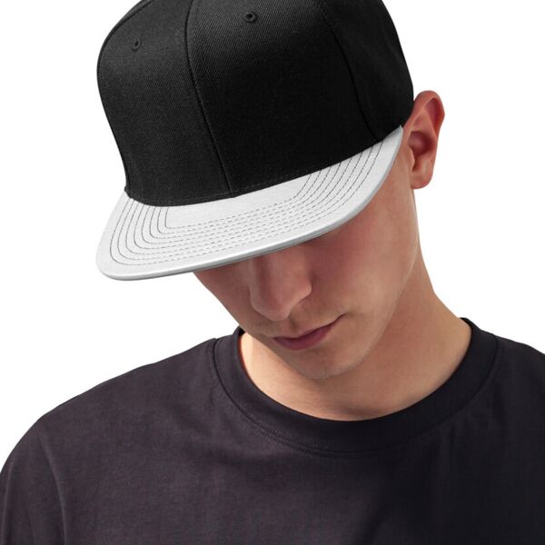 Metallic visor snapback (6089PU) Thumbnail