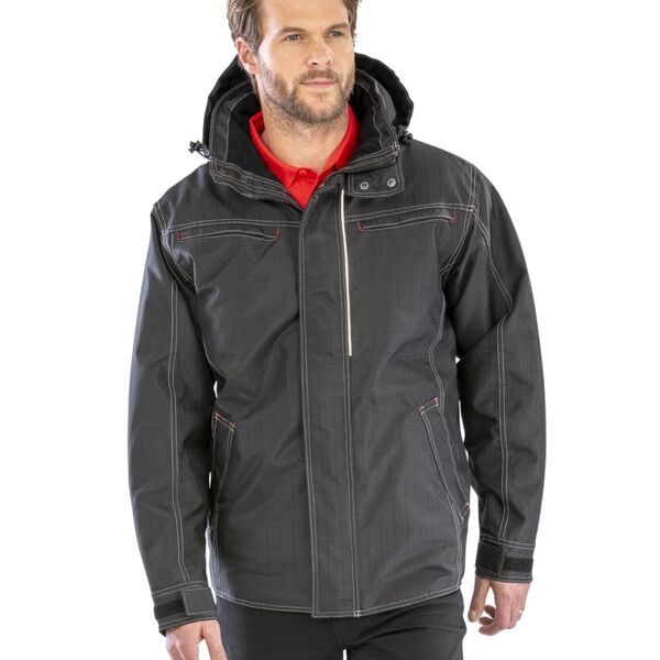 Denim texture rugged jacket Thumbnail